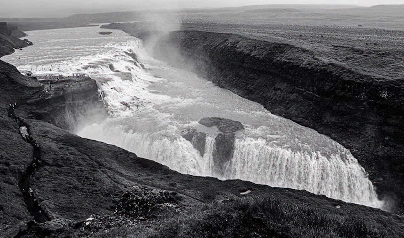 Gulfoss Waterfall, Iceland by Robert Cordivari