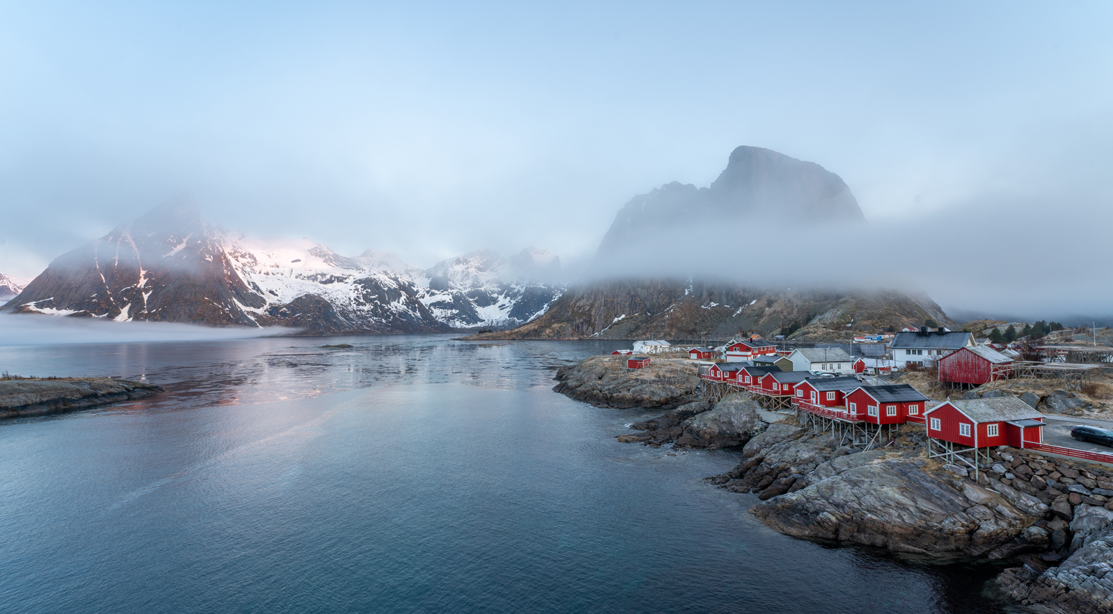 Foggy morning in Lofoten  by Peter Cheung
