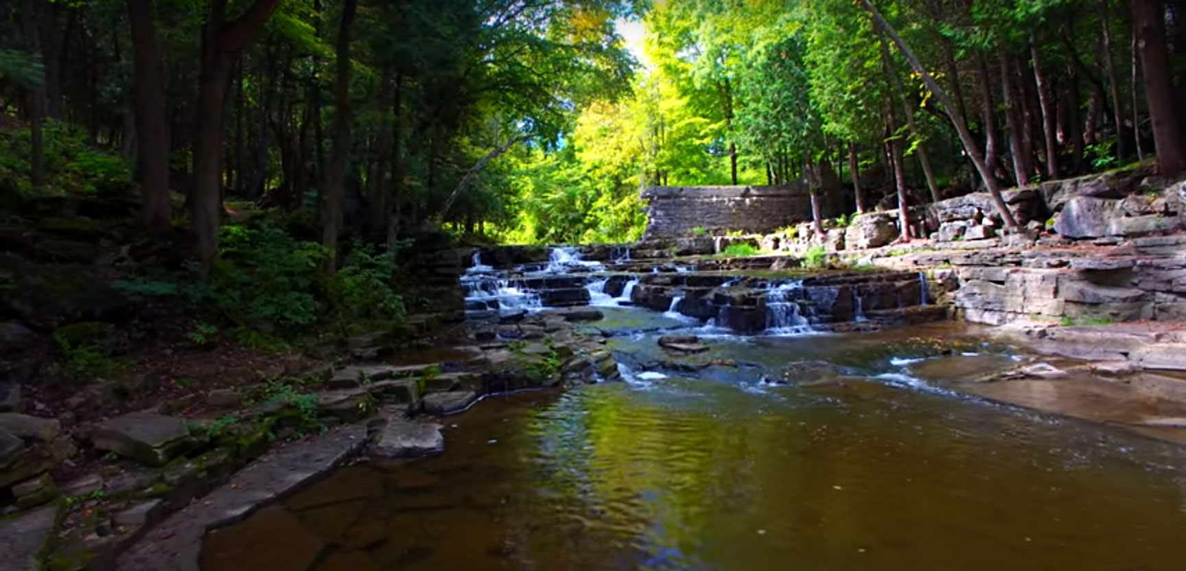 Devils River Falls by Dick Burr