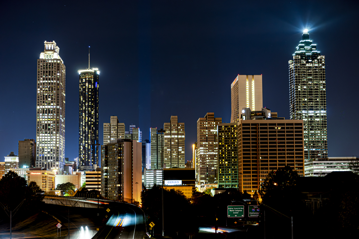 Atlanta Nightscape by Howard Davenport
