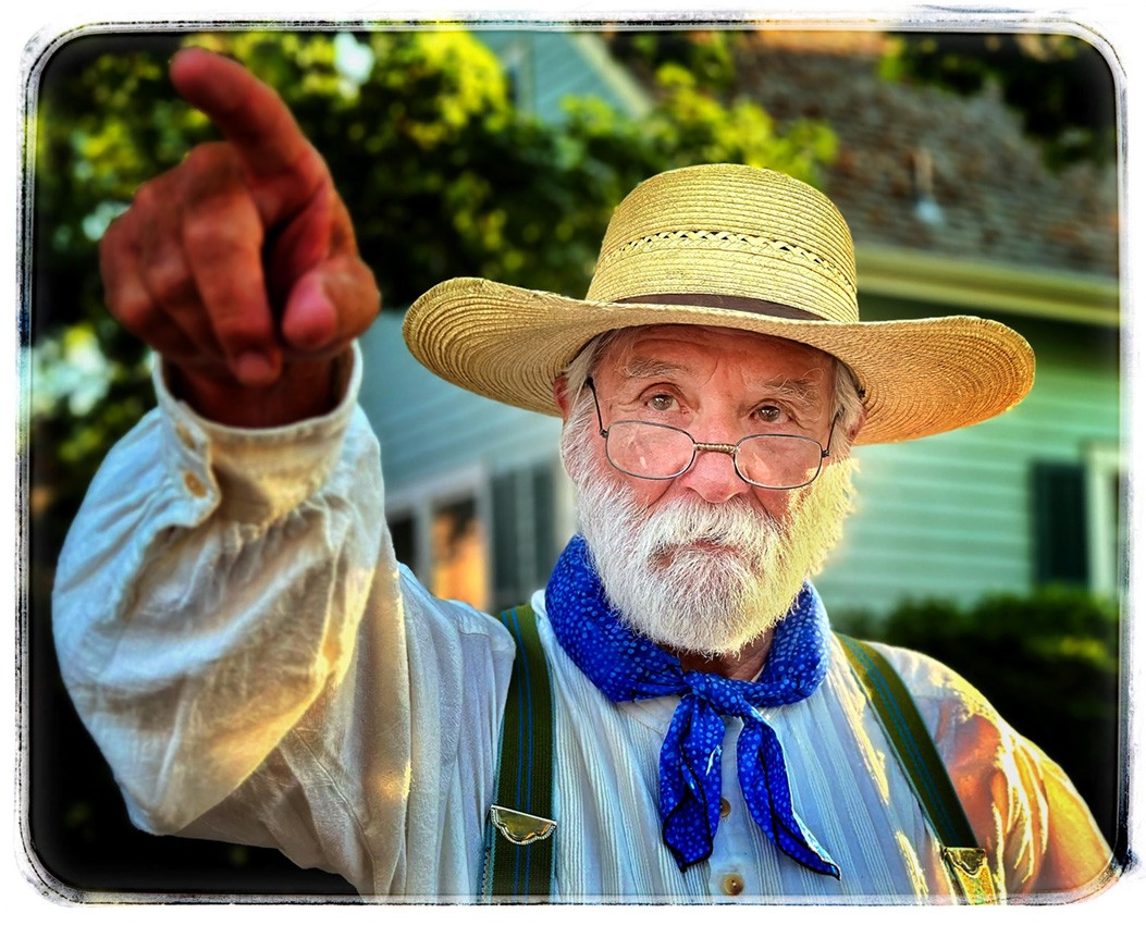 The Farmer Points by Sol Blechman