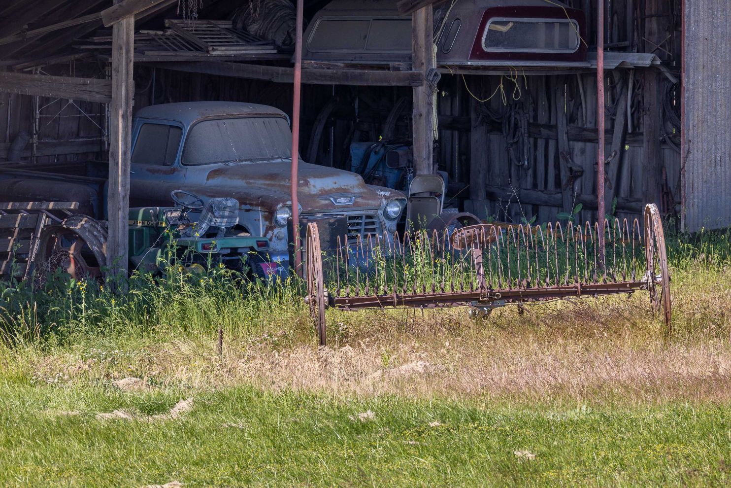 Vintage Chevy by Lou McLove
