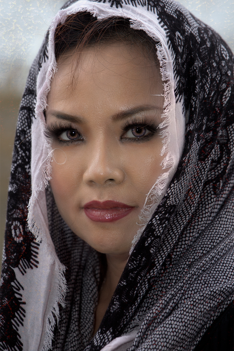 The Beauty of a Model by Phu Vo