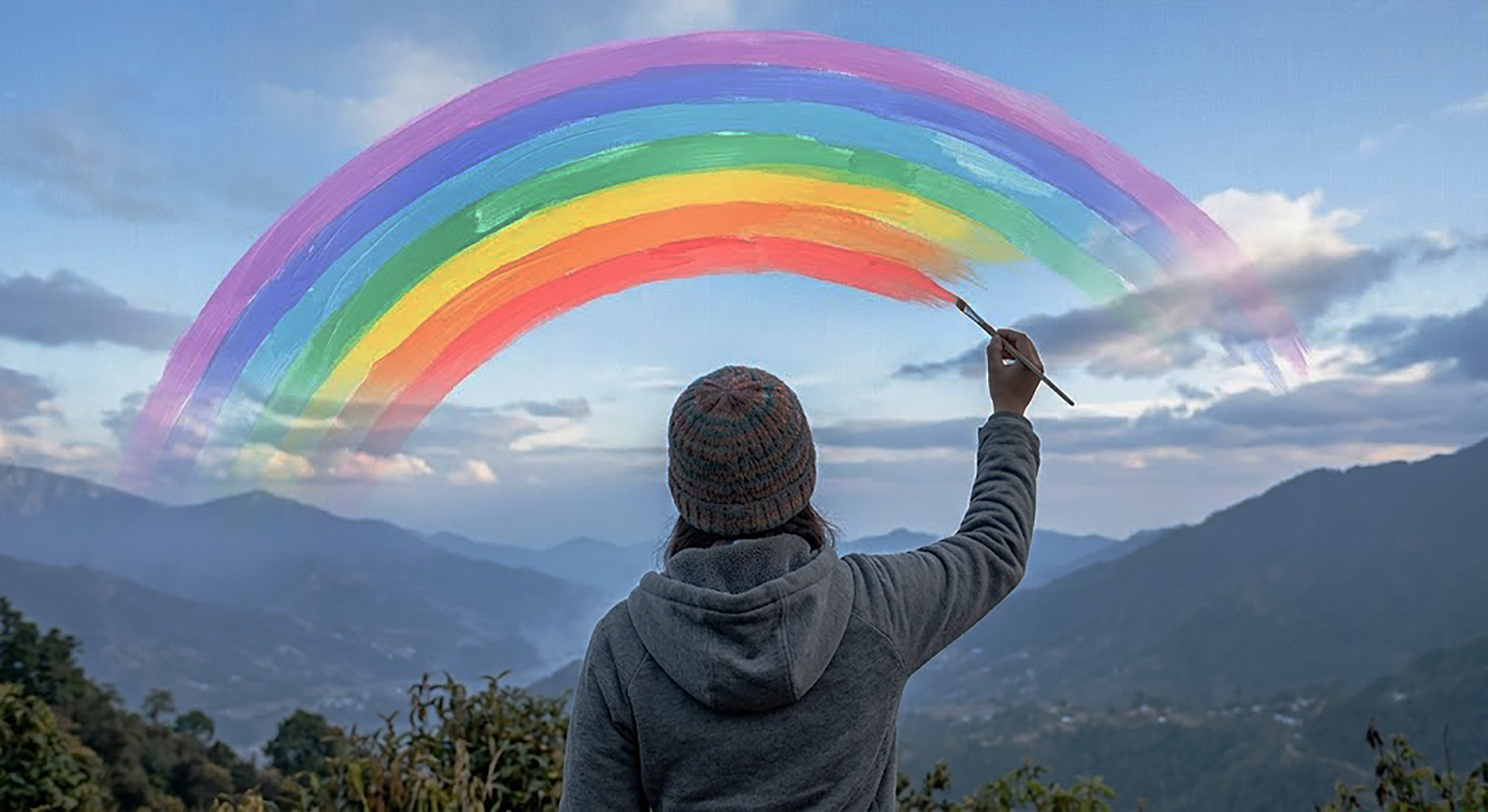 When sky is the Canvas by Sunandan Ghosh