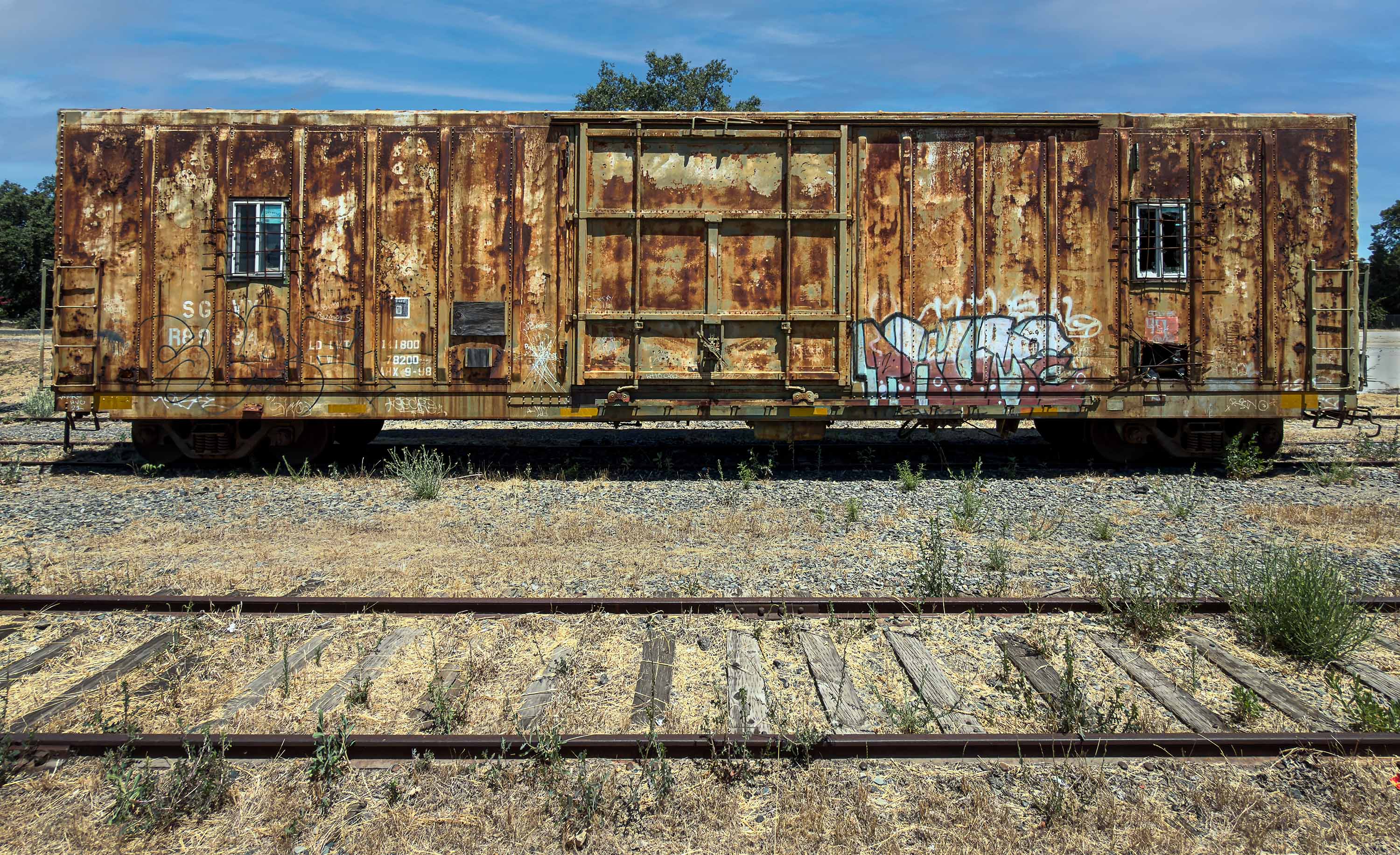Old Box Car by Don Hill