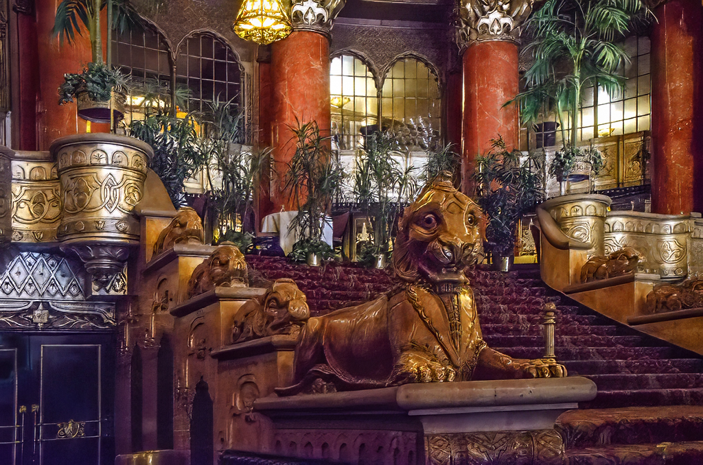 Fox Theater Lobby by Cindy Lynch