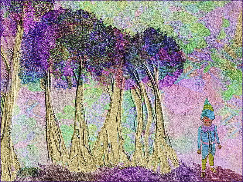 Forest Elf by Peggy Nugent