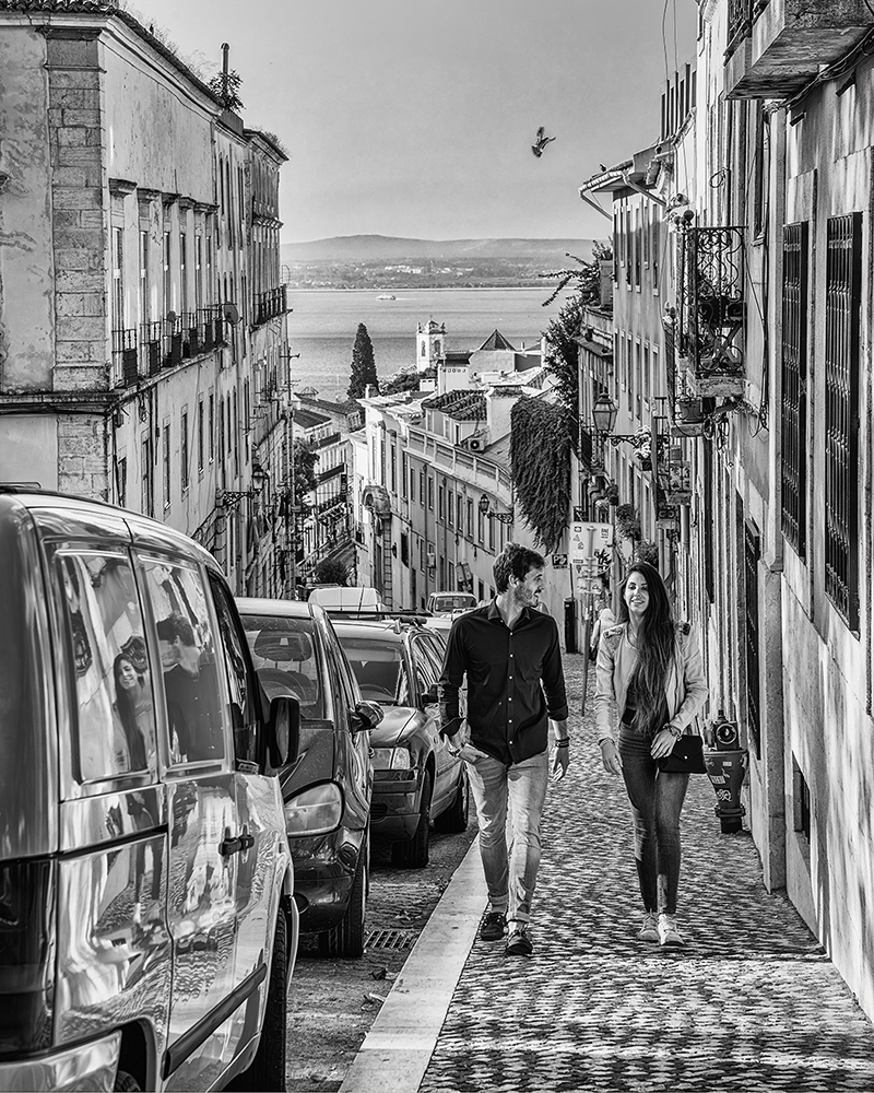 Lisbon Street  by Lori Azevedo