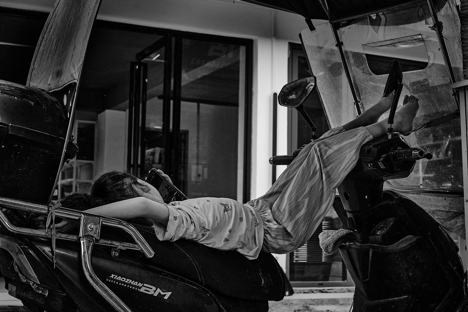 Taking a Break by Michele Borgarelli