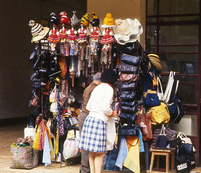 Funchal Shopping Trip by Bev Caine