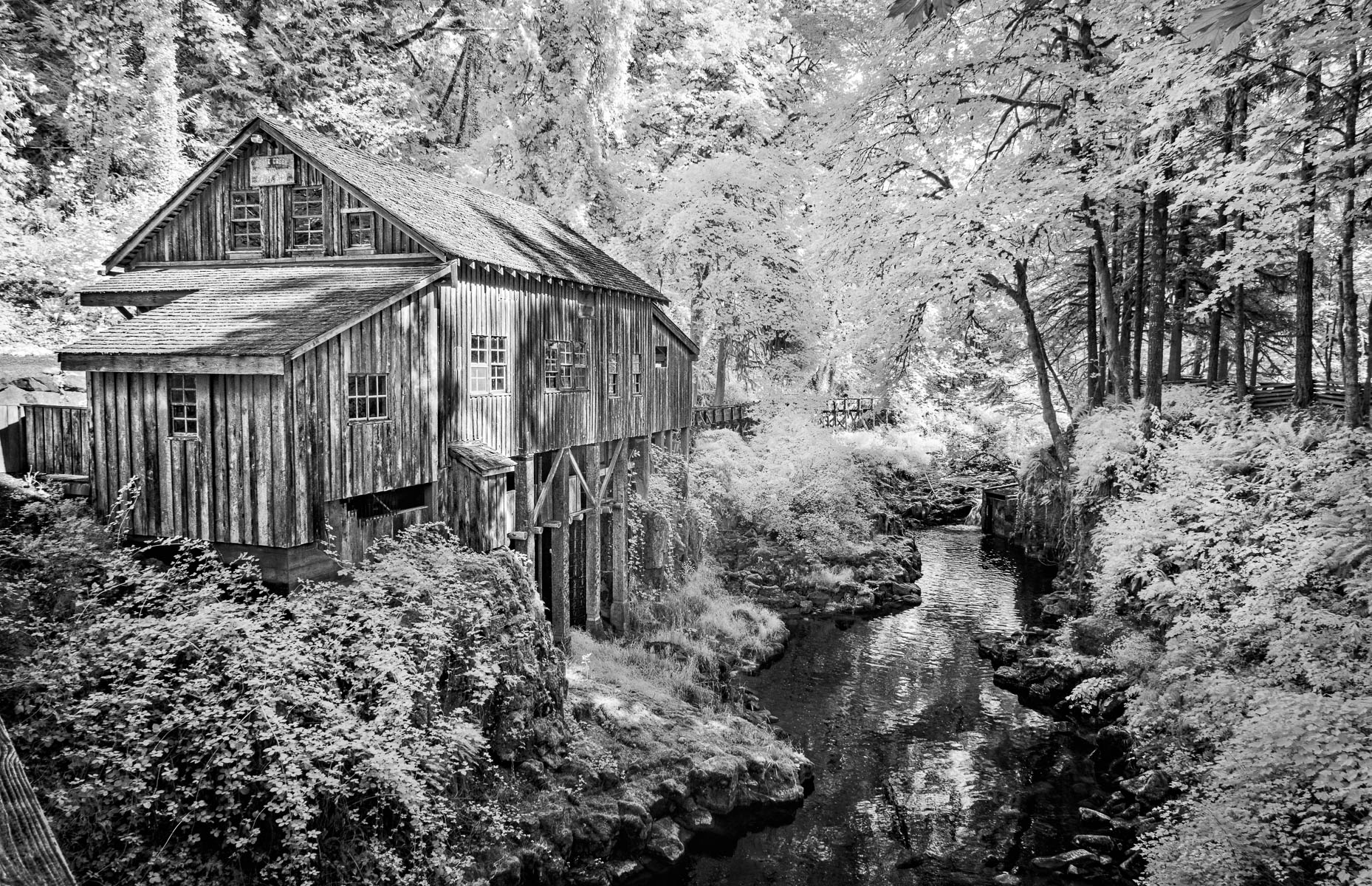 Cedar Creek Grist Mill by Henry Heerschap