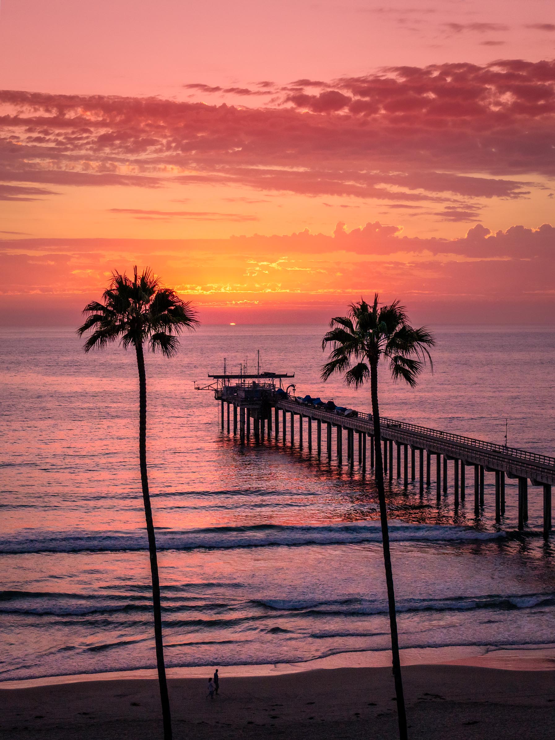 Scripps Pier of UC San Diego by John Zhu