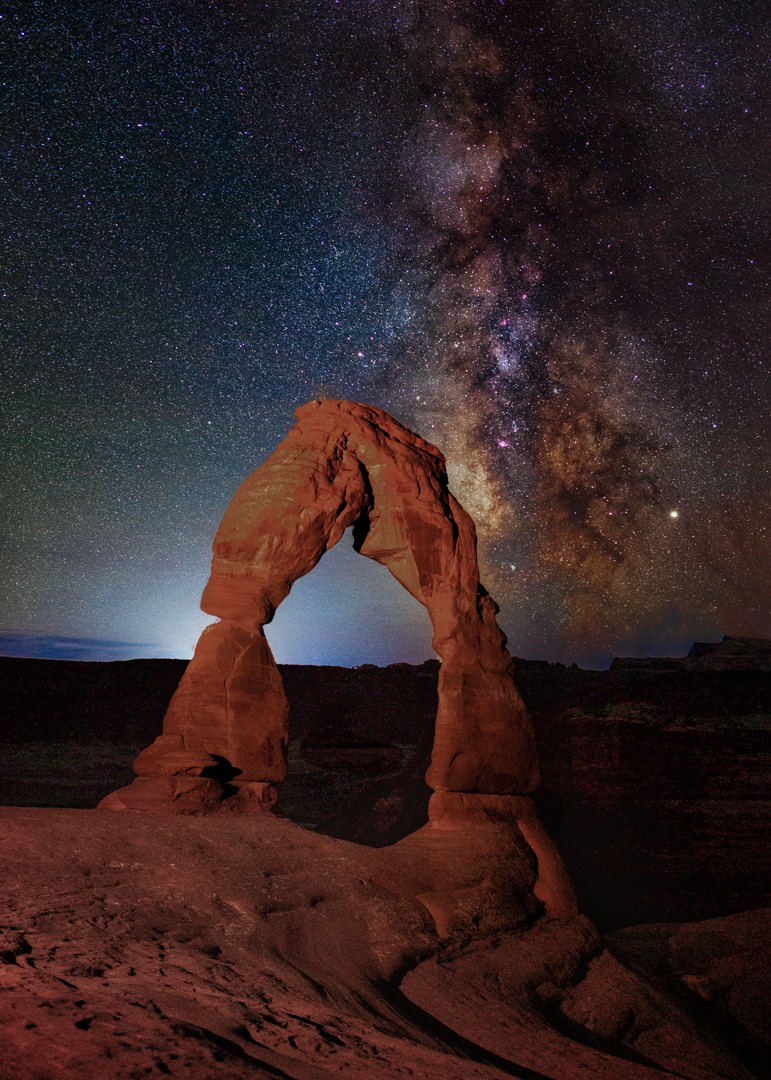 Lights Over Moab by Butch Mazzuca