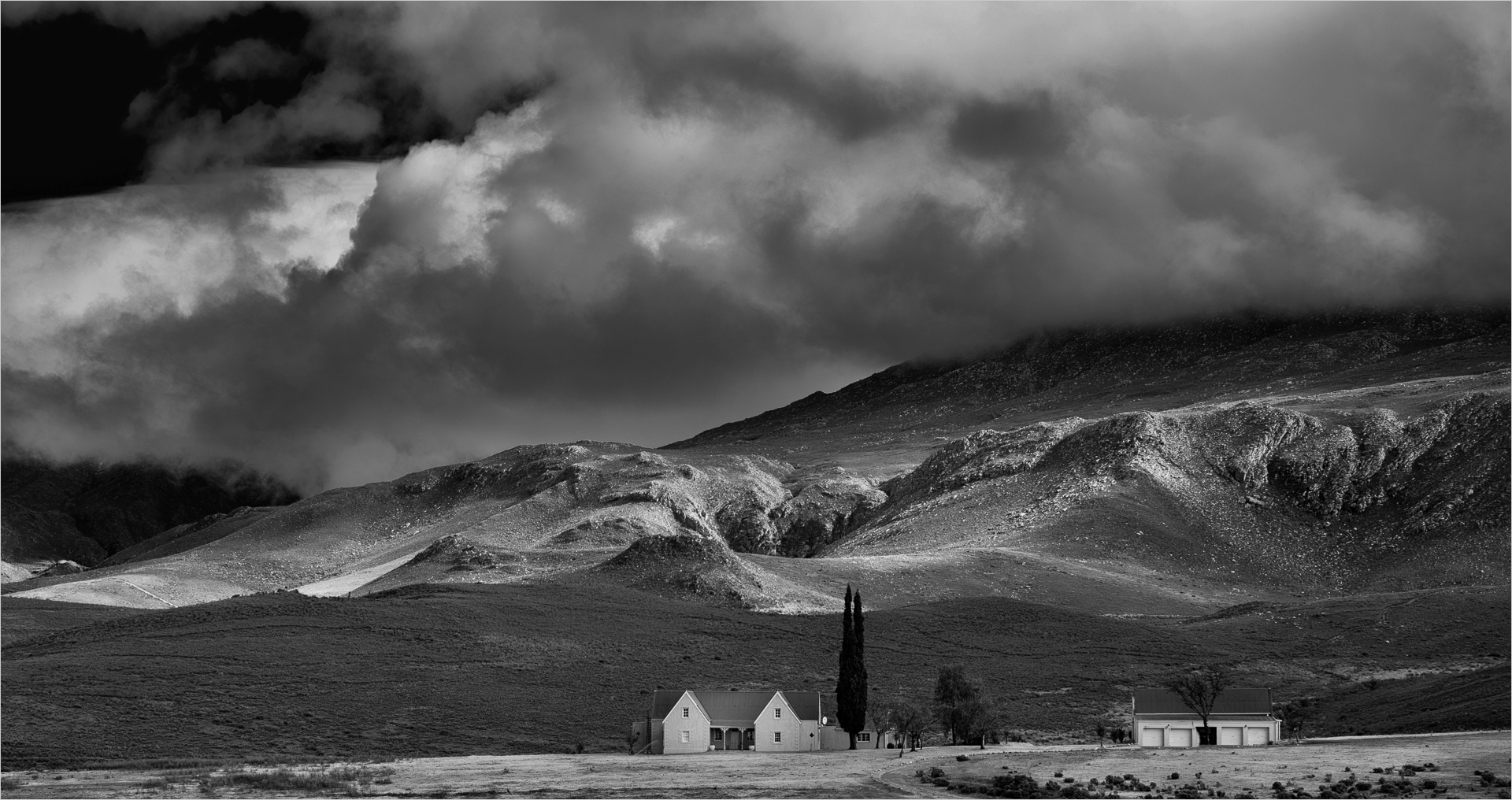 Farm in the Mountains by Francois Venter
