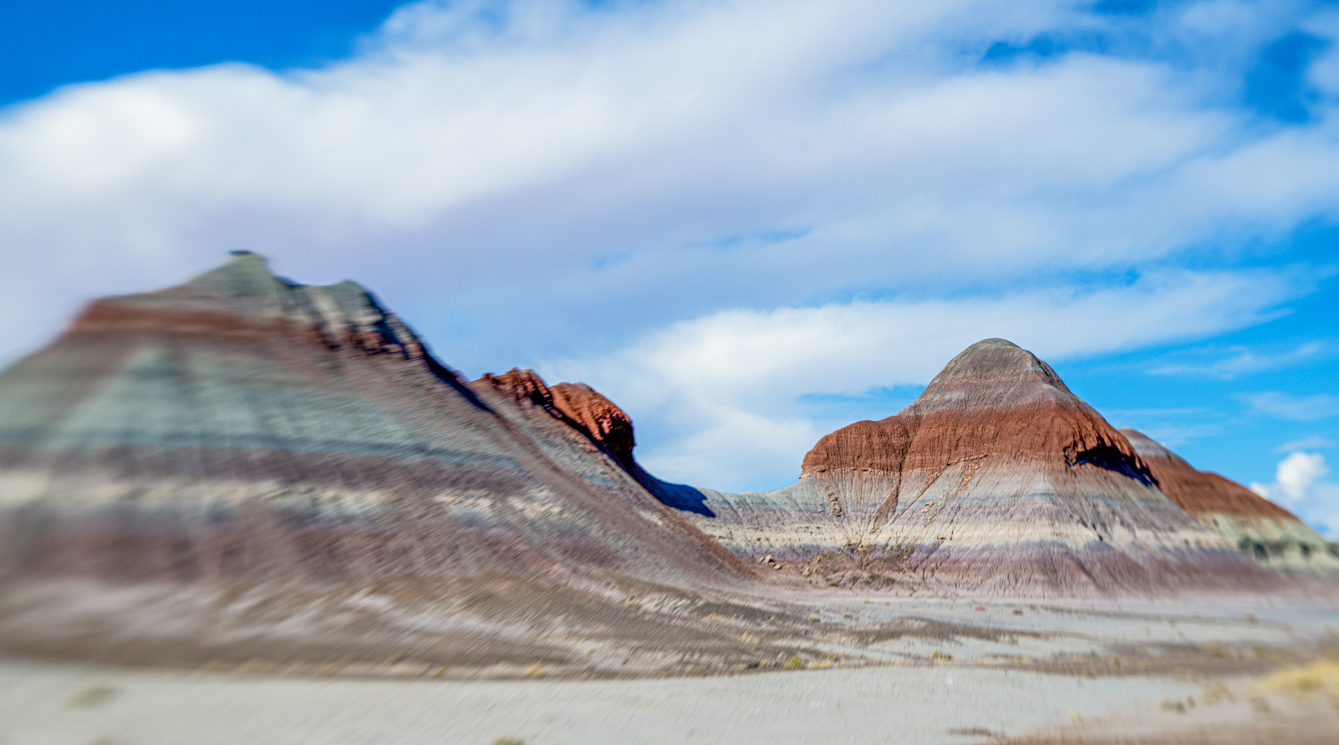 The Tepees (Painted Desert), Petrified Forest National Park, Arizona by Pinaki Sarkar